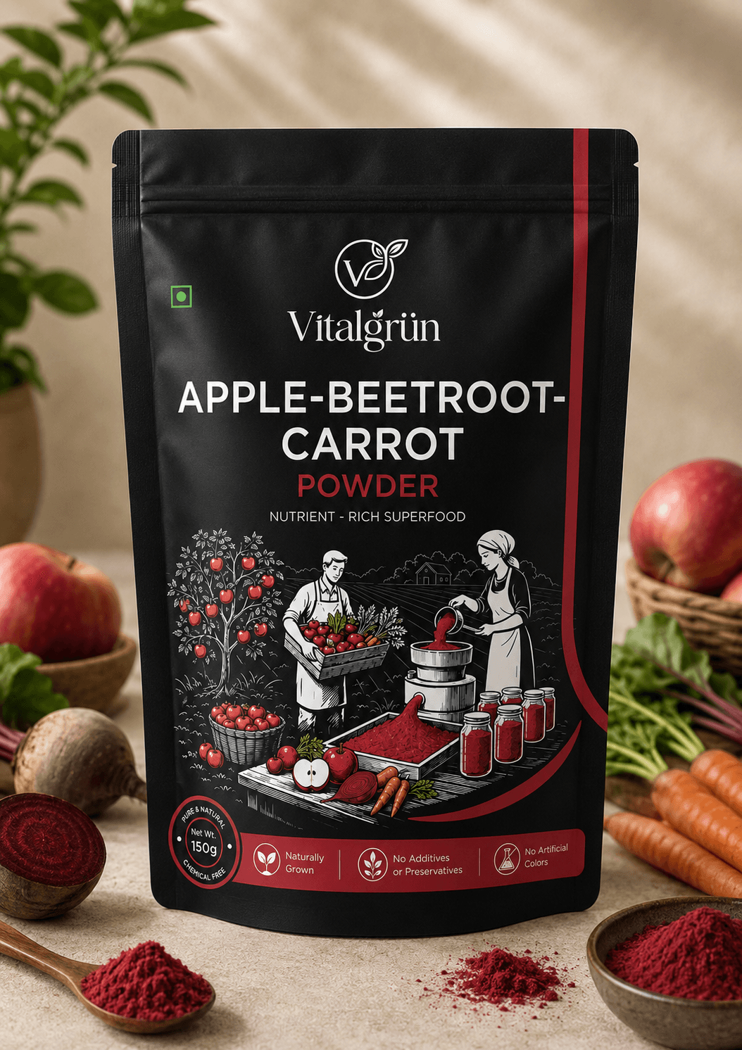 100% Natural ABC Powder